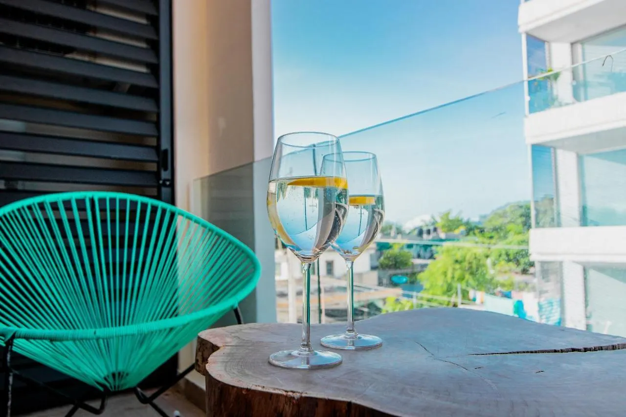 Apartment Condos With Ocean View Pool In Av 10 & 60 Street Playa del Carmen