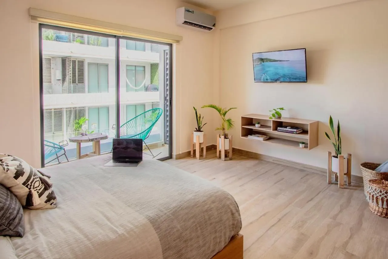 Condos With Ocean View Pool In Av 10 & 60 Street Playa del Carmen Appartement